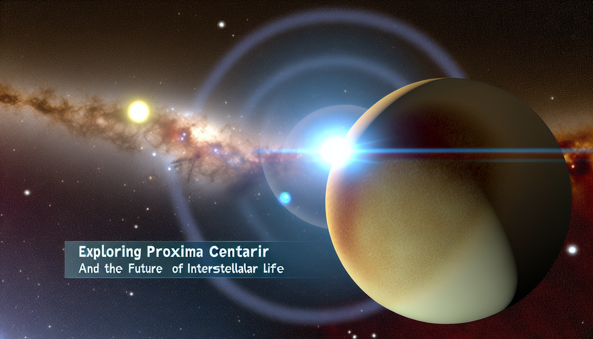 Explorando Proxima Centauri y el Futuro de la Vida Interestelar
